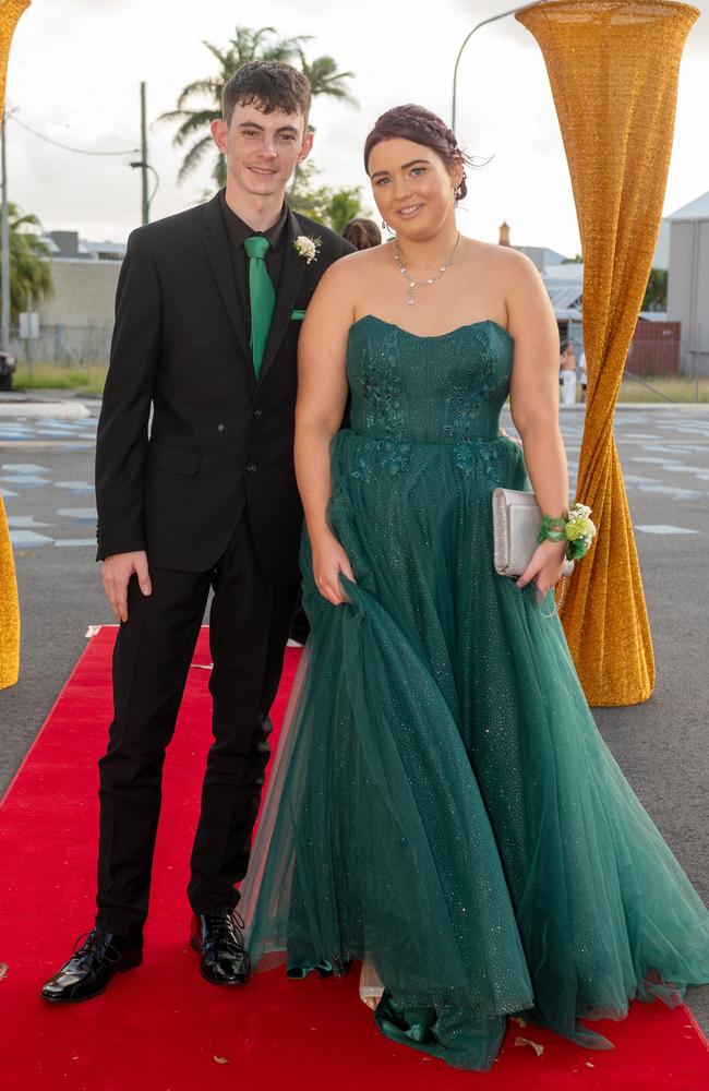 Braydn Thompson and Charlotte Cebulski at Mackay Northern Beaches State High School Saturday 7 October 2023 Picture:Michaela Harlow
