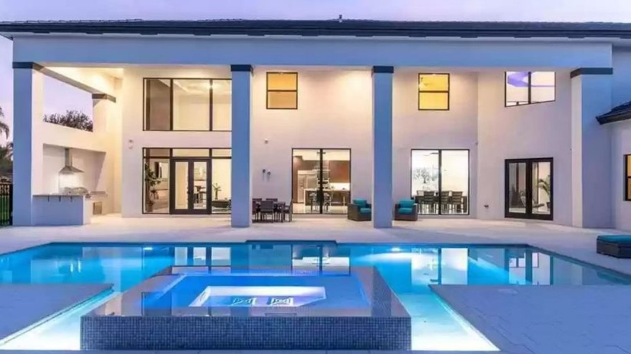 The swish abode in Davie, Florida. Picture: Realtor.com