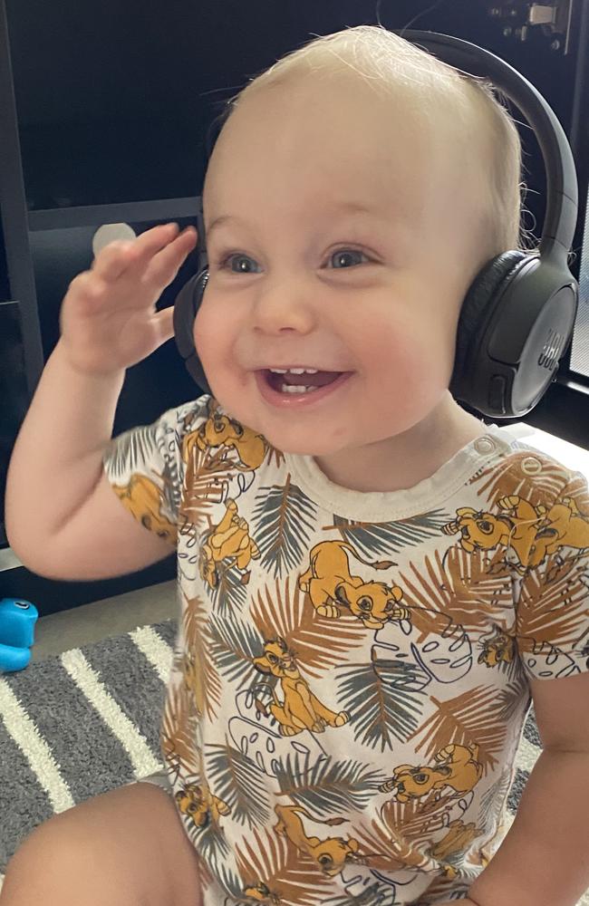 The Queensland Times Cutest Ipswich Summer Baby 2022 competition: “22/12/2020 - Lucas Stevenson smiling while listening to some music.” Picture: Teegan