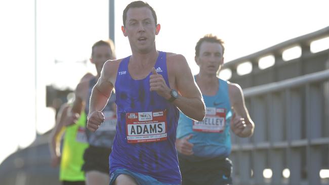 Liam Adams has secured a marathon place for the Rio Olympics.