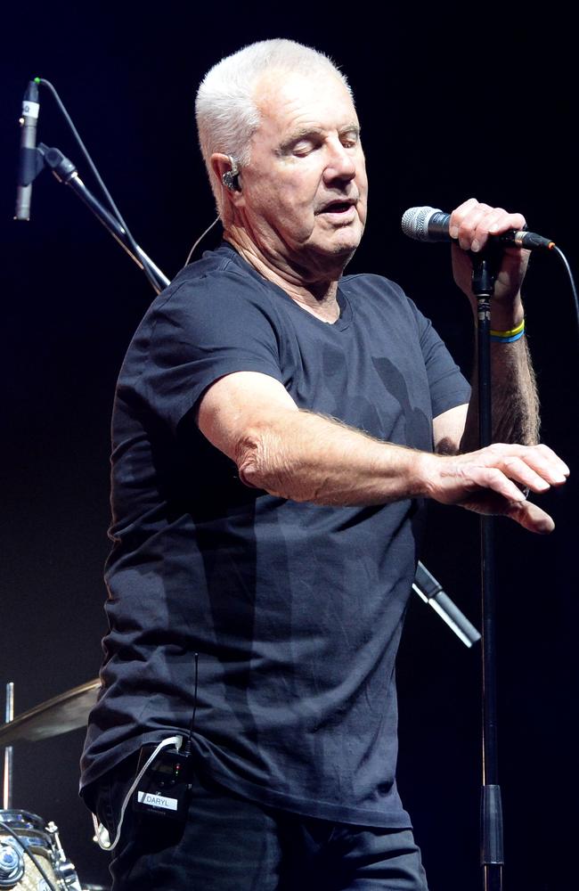 Darryl Braithwaite at the North Melbourne Grand Final breakfast at MECC. Picture: Andrew Henshaw