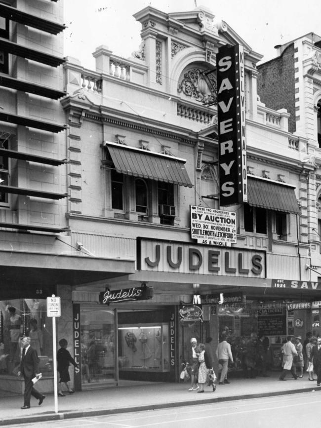 Judells store in the 1960s.