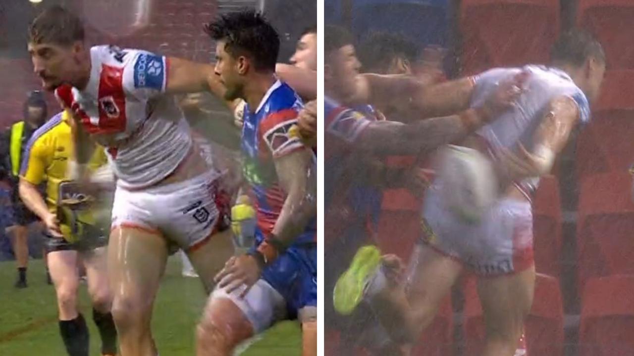 Zac Lomax, you absolute freak. Photo: Fox Sports