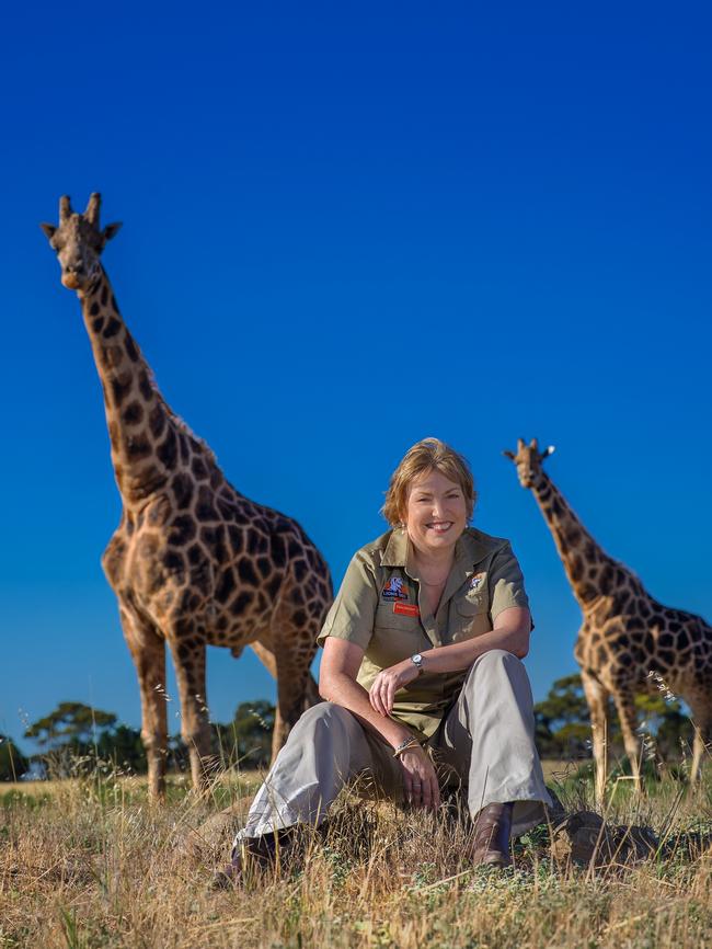 I CHOOSE SA ambassador Elaine Bensted, chief executive of Zoos SA