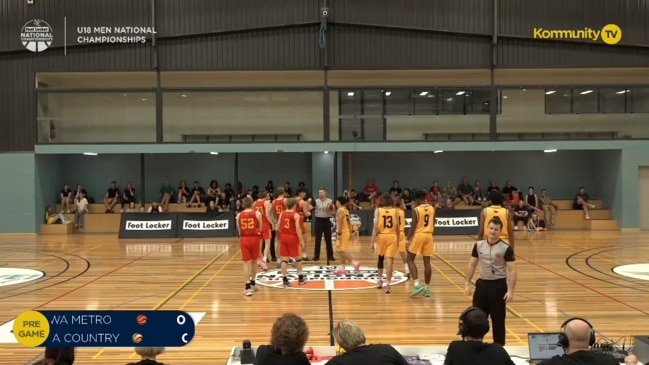 Replay: WA Metro v SA Country (U18 Men Play-Off 5th/6th)—Basketball Australia Under-18 National Championships and Junior Wheelchair Championships Day 8