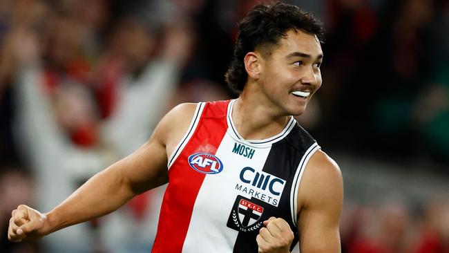 Mitch Owens is one of the favourites for the Rising Star Award. Picture: Michael Willson/AFL Photos via Getty Images