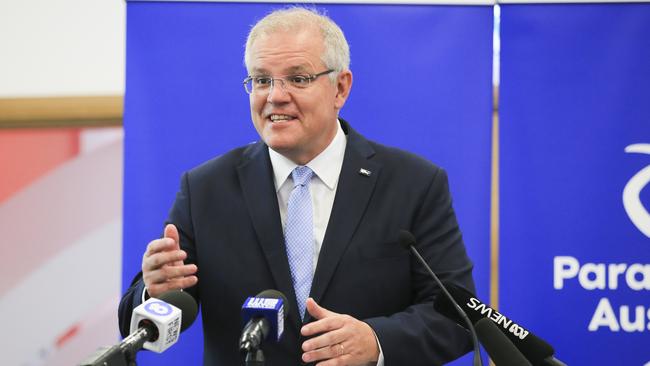 Prime Minister Scott Morrison. Picture: Dylan Robinson