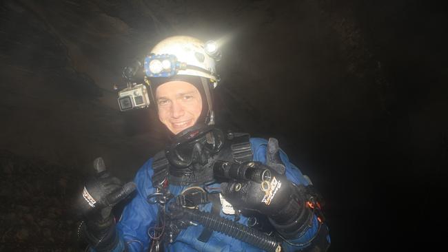 Diver Stephen Fordyce. PICTURE: Stefan Eberhard