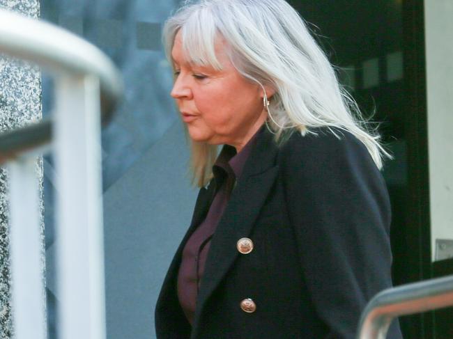 Cathy Lee outside Hobart Magistrates court on Monday 19th August 2024.