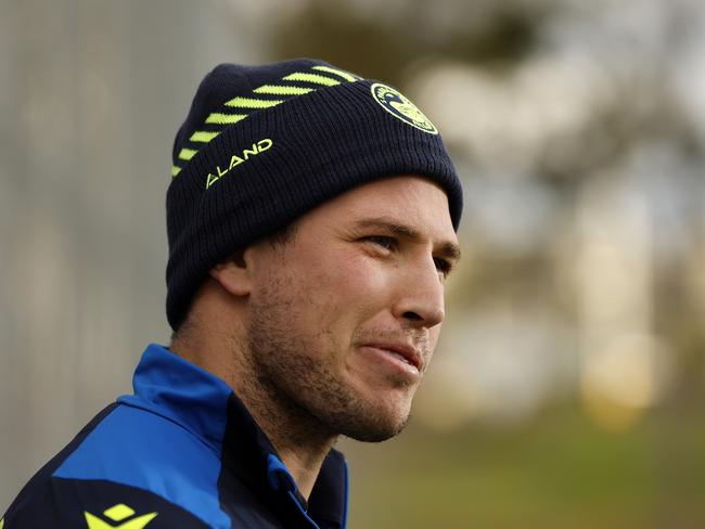 Parramatta Eels and NSW halfback Mitchell Moses last season. Picture: Jonathan Ng