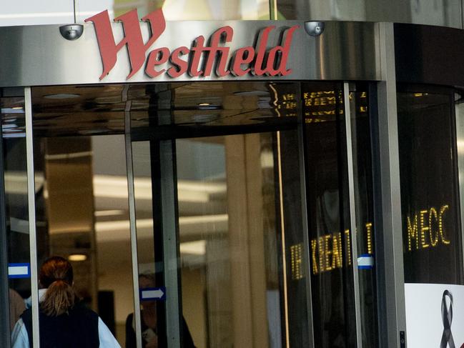 The attack unfolded at Westfield Bondi Junction. Picture: NewsWire / Jeremy Piper