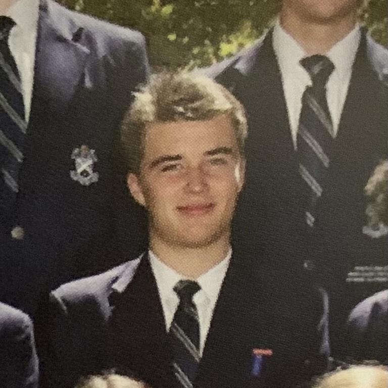 Suspect....Paul Thijssen in 2016 school yearbook. Picture: Supplied