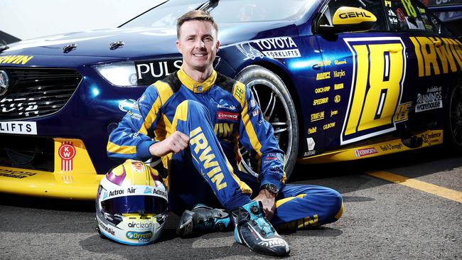 Mark Winterbottom knows leaving his family is a big sacrifice to keep the Supercars season alive. Picture: Tim Hunter