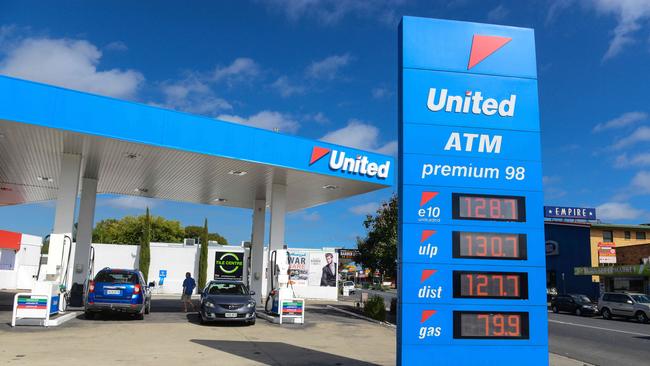 The benchmark Brent crude price soared on Monday, prompting a spike in Australian energy stocks locally. Picture: AAP