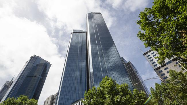 Grocon built some of Australia’s most iconic buildings, including Rialto Towers in Melbourne. Picture: NCA NewsWire/Daniel Pockett