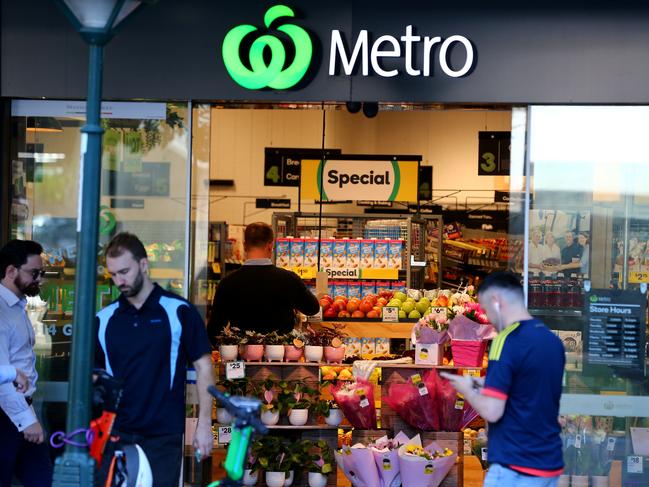 General Brisbane City Streetscape images - Woolworths Metro store in the Brisbane CBD, Brisbane Monday 10th May 2021 Picture David Clark