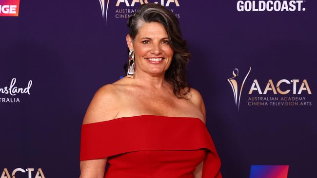 Gina Chick at the 2024 AACTA Awards this year. Picture: Getty