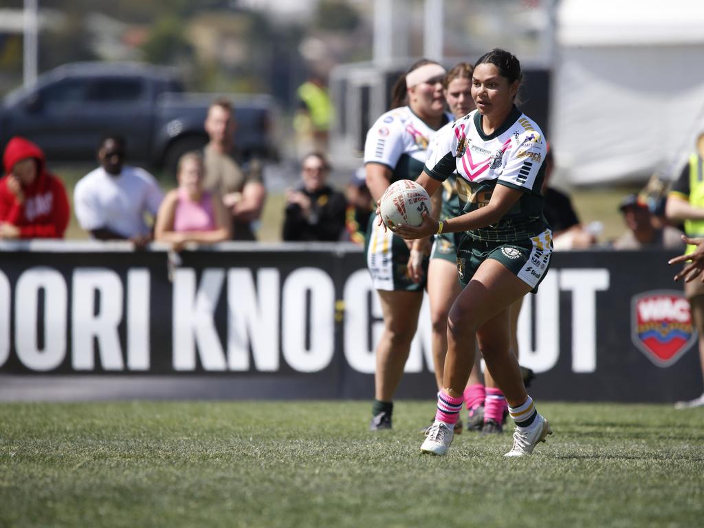 Koori Knockout - Day 4 Womens GF Redfern All Blacks v Bourke Warriors Monday, 7 October 2024 Hereford St, Bathurst NSW 2795, Australia, Picture Warren Gannon Photography