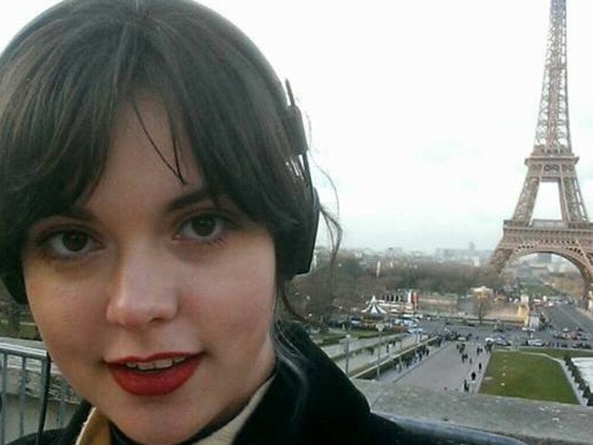 19-year-old Hobart woman Emma Grace Parkinson was injured during the Paris attacks. Picture: AAP Image/Facebook.