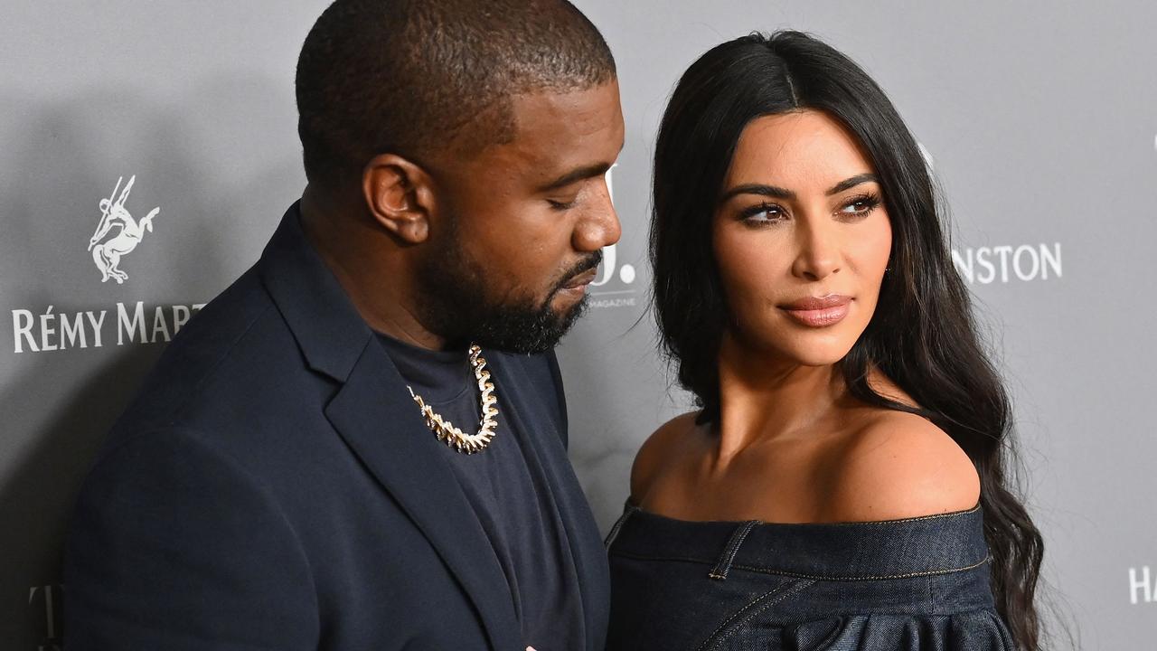 Kardashian officially filed for divorce from West in March 2021. Picture: AFP.