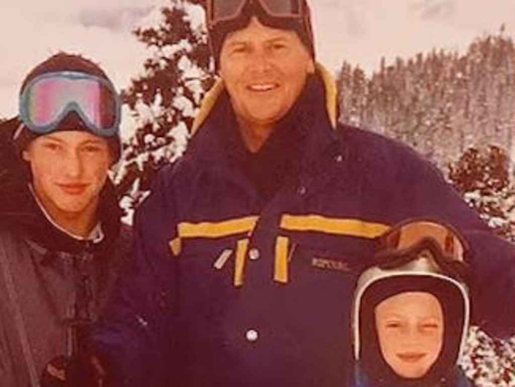 John Farnham’s sons have shared precious family photos ahead of Daffodil Day on August 22 to raise money for cancer research. Picture: Instagram