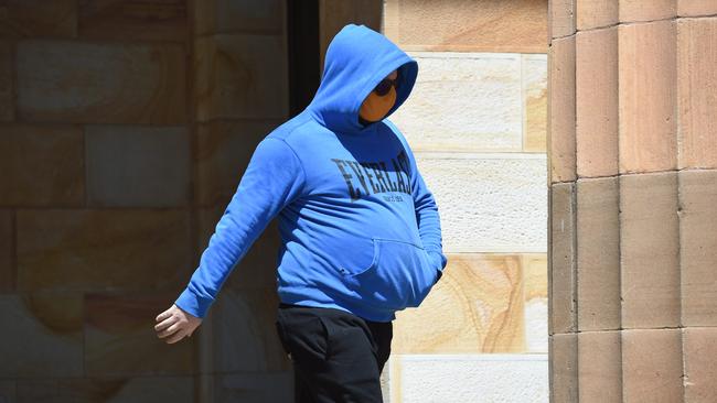 Nicholas Masling leaving the Adelaide Magistrates Court after an earlier hearing. Picture: Naomi Jellicoe