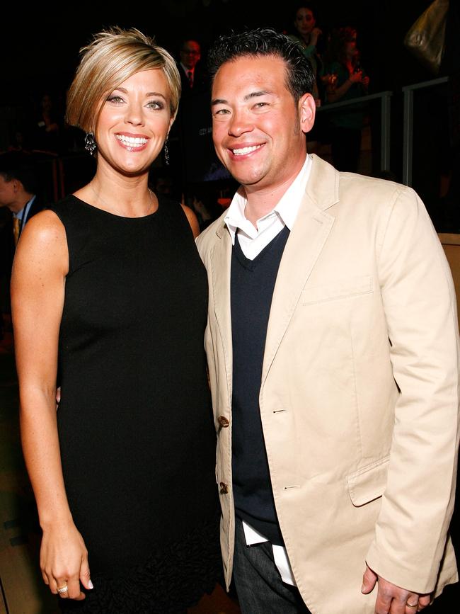 Television personalities Kate and Jon Gosselin in 2009. Picture: Amy Sussman/WireImage for Discovery Communications