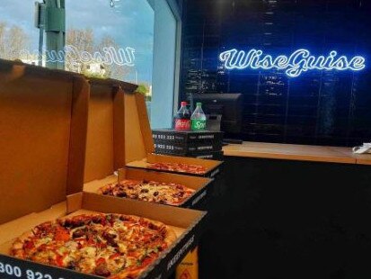 A popular pizza chain in Tasmania, WiseGuise Pizza, has closed its stores in the regional cities of Burnie and Devonport due to tough economic conditions and rising costs of running a family business. Picture: Instagram