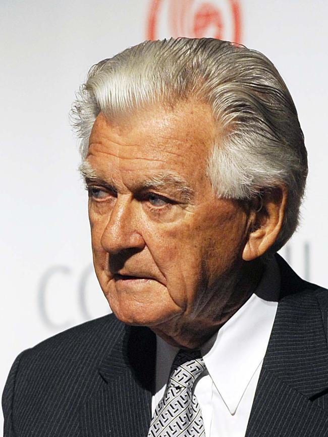 Bob Hawke. Picture: Erin Byrne