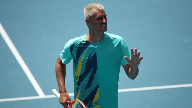 Bernard Tomic. (Photo by Graham Denholm/Getty Images)