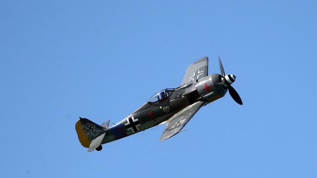 Focke-Wulf Fw 190 at day three of the Pacific Airshow, 20 August 2023. Picture: Richard Gosling