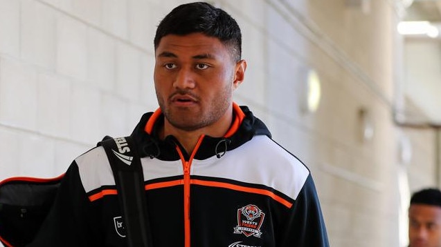 Stefano Utoikamanu has quit the Wests Tigers. Picture: NRL Photos