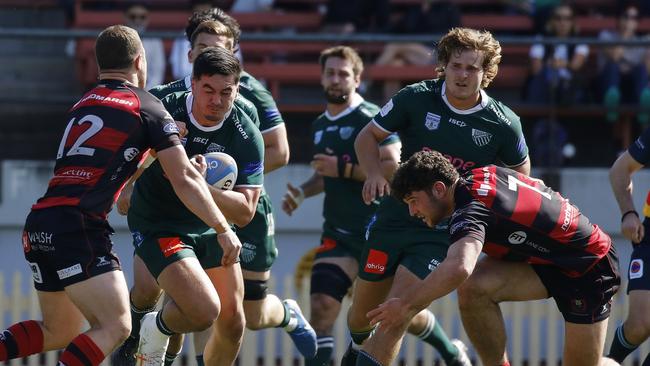 The Charter Hall Shute Shield match on Saturday won by Norths.