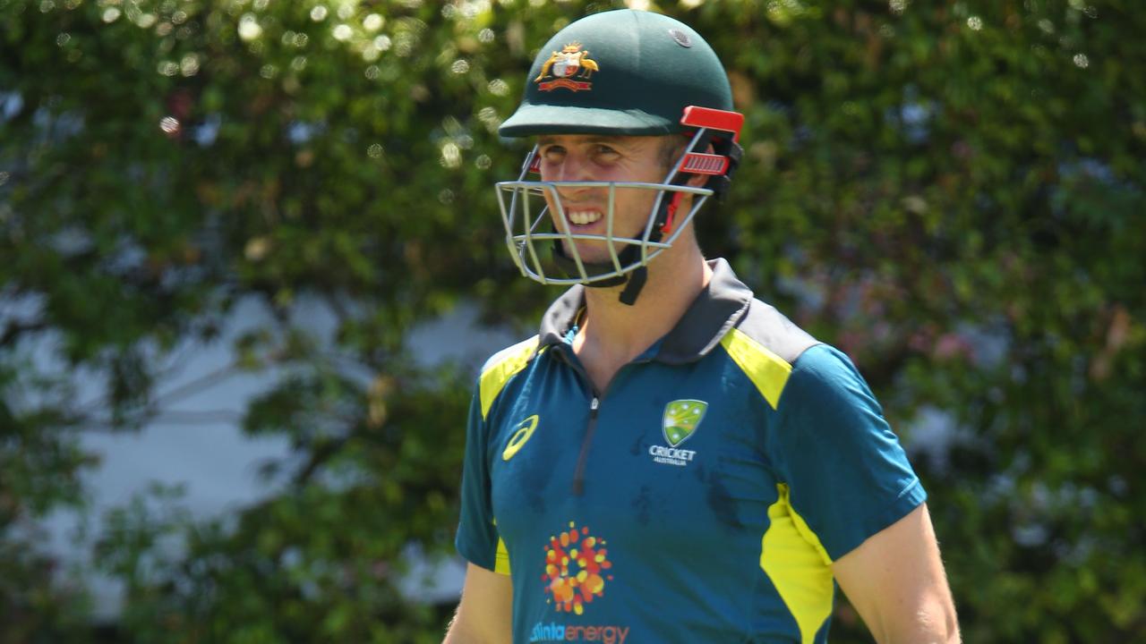 Mitch Marsh is preparing for the one day games, after being dropped for the Sydney Test. 