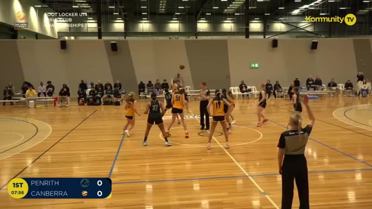 Replay: Penrith Panthers v Canberra (Girls Shield SF) - 2024 Basketball Australia U14 Club  Championships Day 5