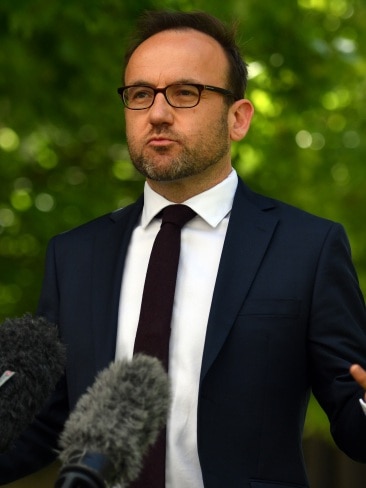 Greens Leader Adam Bandt wants stop new coal and gas mines despite the economic benefits. Picture: Sam Mooy/Getty Images