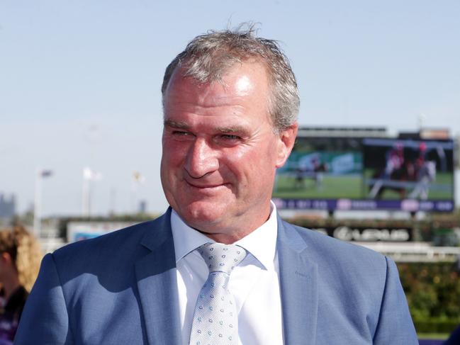 Trainer Darren Weir after winning the Make-A-Wish Australia Trophy at Flemington Racecourse on December 15, 2018 in Melbourne, Australia. (George Salpigtidis/Racing Photos via Getty Images)