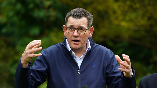 Victorian Premier Daniel Andrews pulled the state out of hosting the 2026 Commonwealth Games. Picture: NCA NewsWire / Luis Enrique Ascui