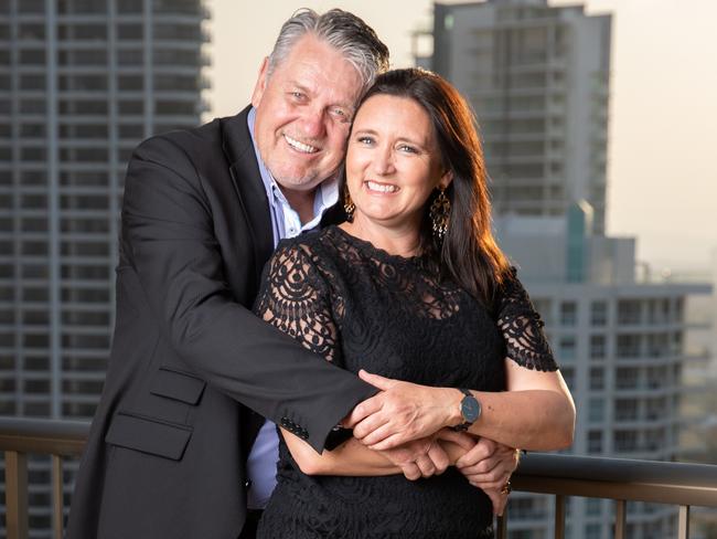 Ray Hadley proposed to partner and personal assistant Sophie Baird before leaving to call the NRL grand final. Picture: Luke Marsden.