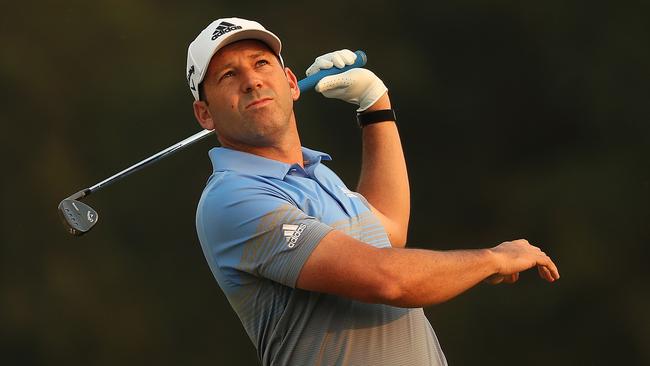 Sergio Garcia played in last year’s Ausrtalian Open at The Australian Golf Club. Picture: Brett Costello