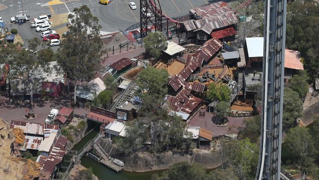 The Thunder River Rapids Ride is being demolished following the incident. Picture Glenn Hampson