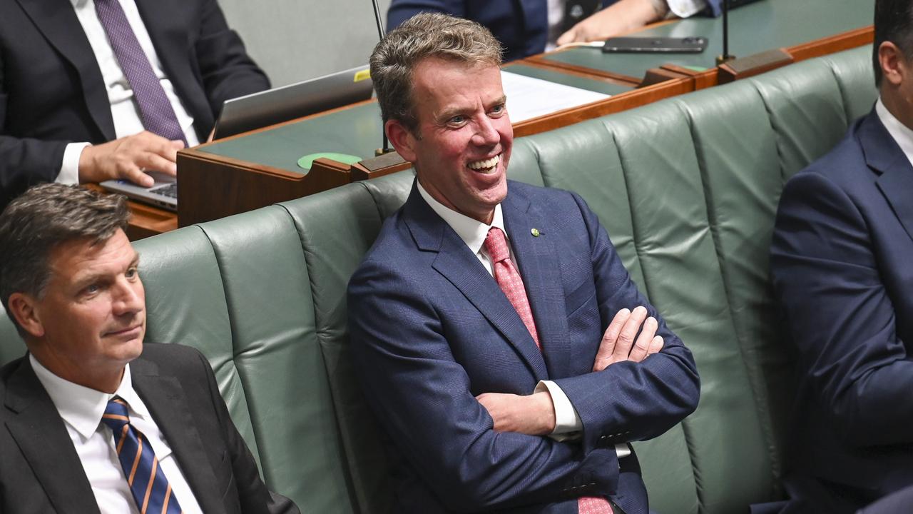 Opposition immigration spokesperson Dan Tehan has turned up the heat on the minister. Picture: NCA NewsWire / Martin Ollman.