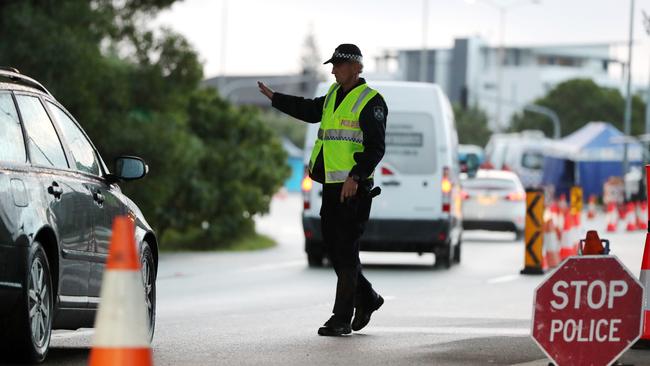 The Queensland Government won’t say when the border closures will end. Picture: Nigel Hallett