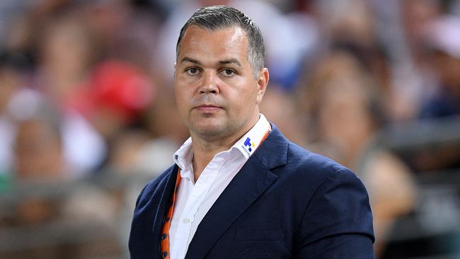 Will Seibold coach Souths next season? AAP Image/Dan Himbrechts.