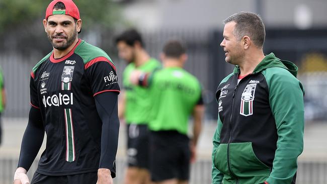 Inglis has spoken of his love for South Sydney. (AAP Image/Dan Himbrechts)