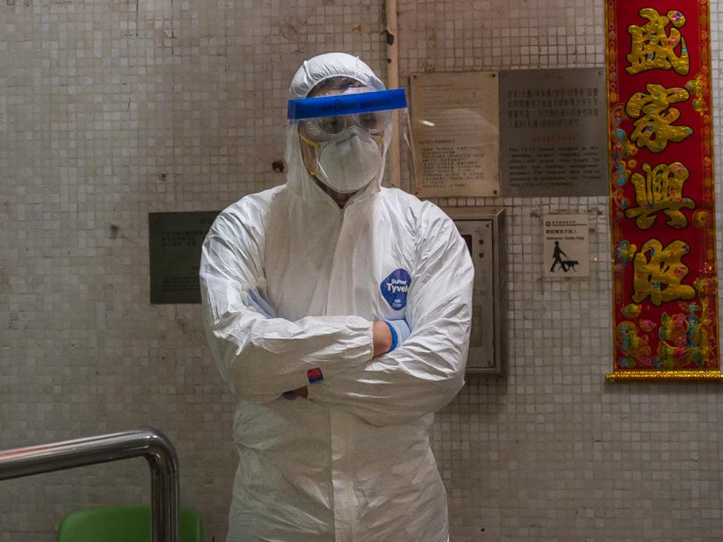 More than 100 people died in a single day from the virus. Picture: Billy H.C. Kwok/Getty Images