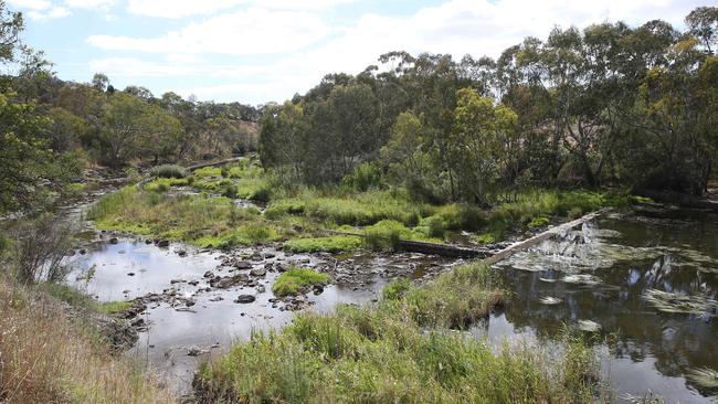 A new grant will see a fishway designed and constructed at Baum's Weir. Picture: Alan Barber