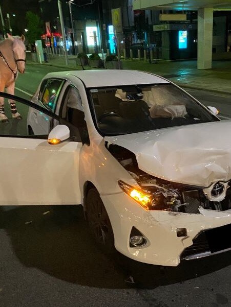 A woman will face court after she was caught drink driving in the city on Friday night. Picture: SA Police