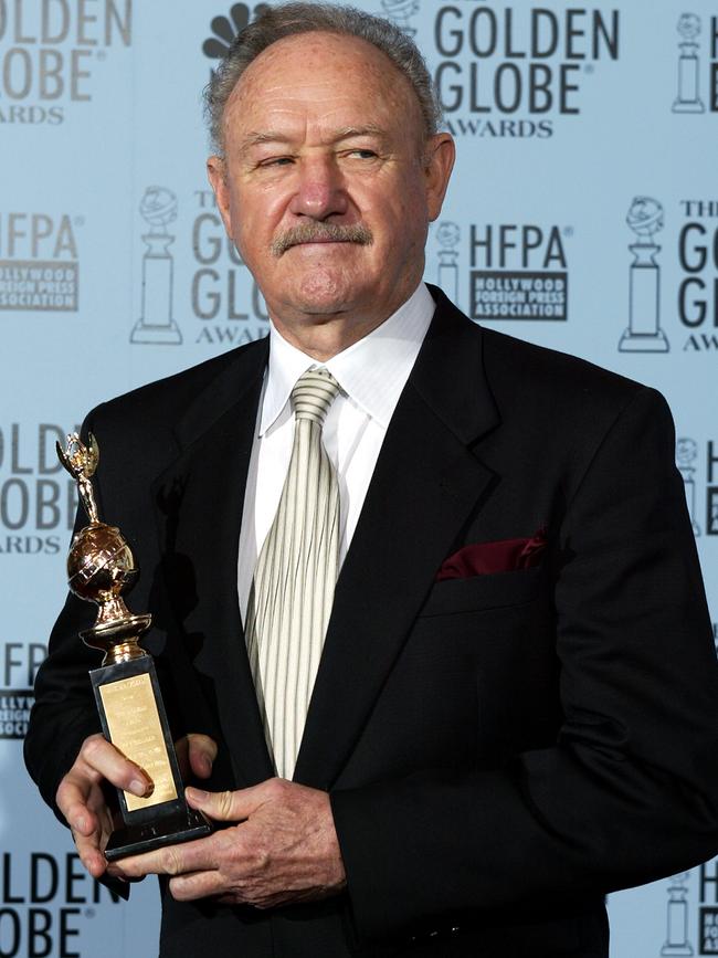 Hackman in 2003, the year before he retired. Picture: AFP PHOTO/Hector MATA