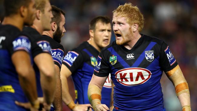 James Graham began his NRL journey at the Dogs. Picture: Gregg Porteous